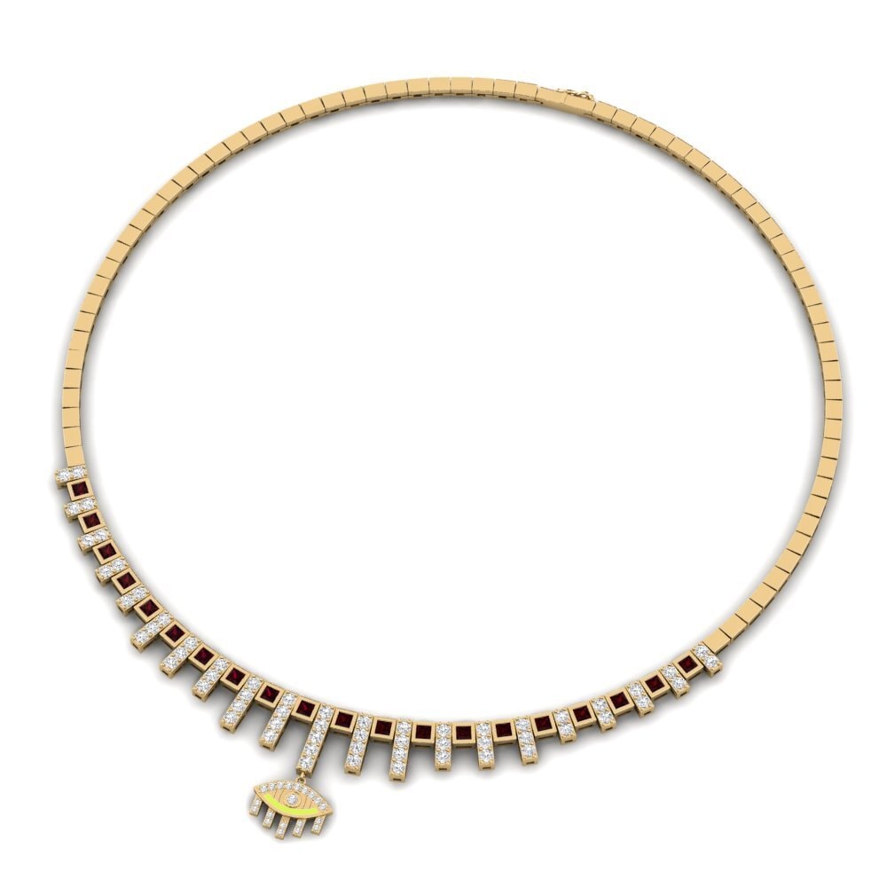 Collar Garnet Necklaces