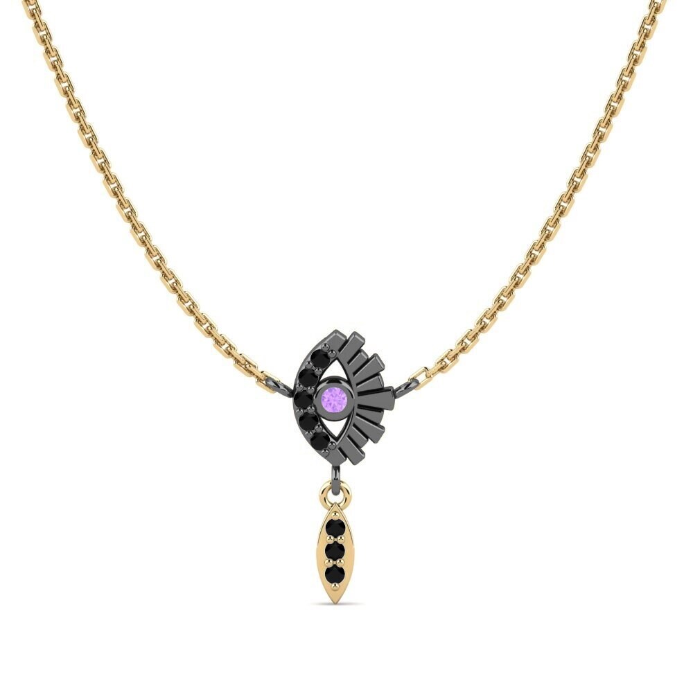 Amethyst Women's Necklace Praise