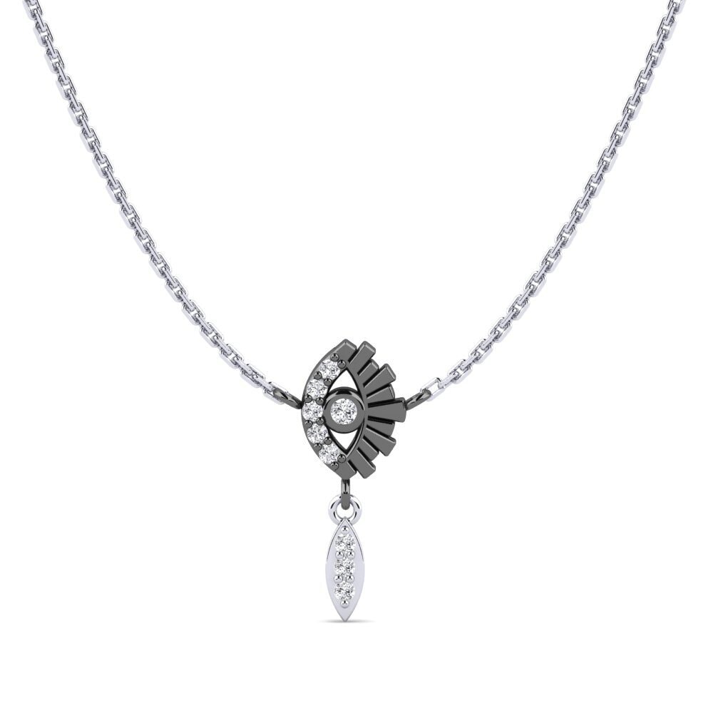 Paladio 950 Diamante Collar de Mujer Praise