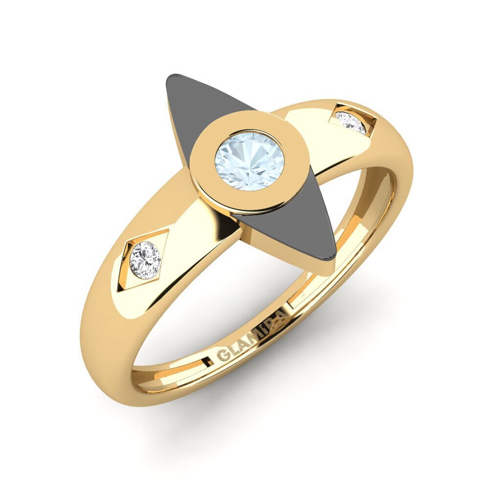 Aquamarine Ring Silenciokl