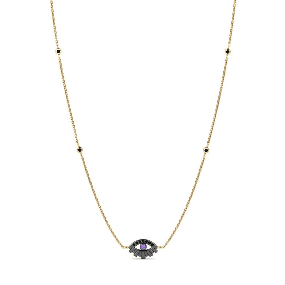 Amethyst Women's Necklace Thoriso