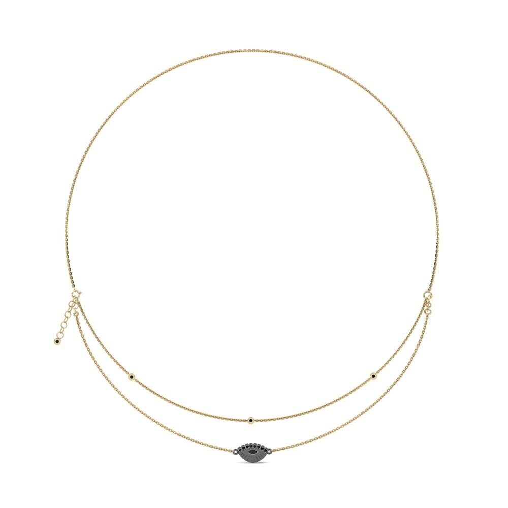Black Onyx Women's Necklace Ulinzi
