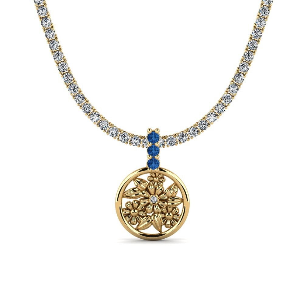 Dark Blue Zirconia Tennis Arudisao