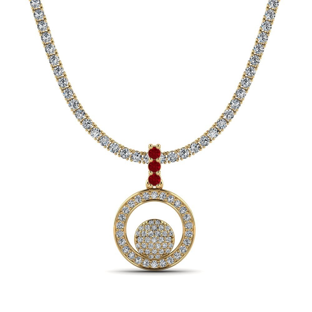 Red Zirconia Tennis Arzens