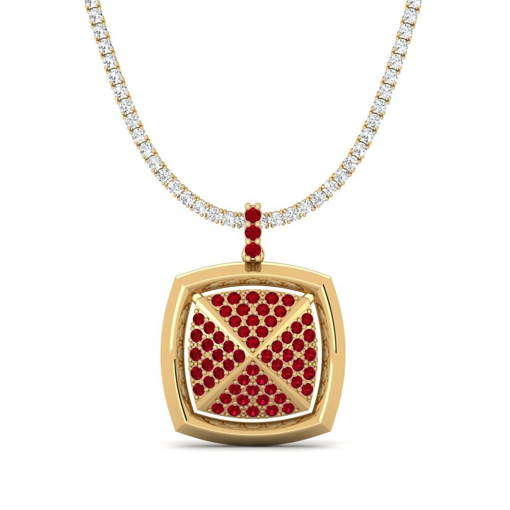 Red Zirconia Tennis Asnelles