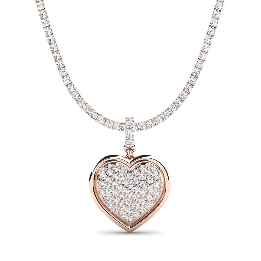 14k Oro Rosa Tennis Asterix