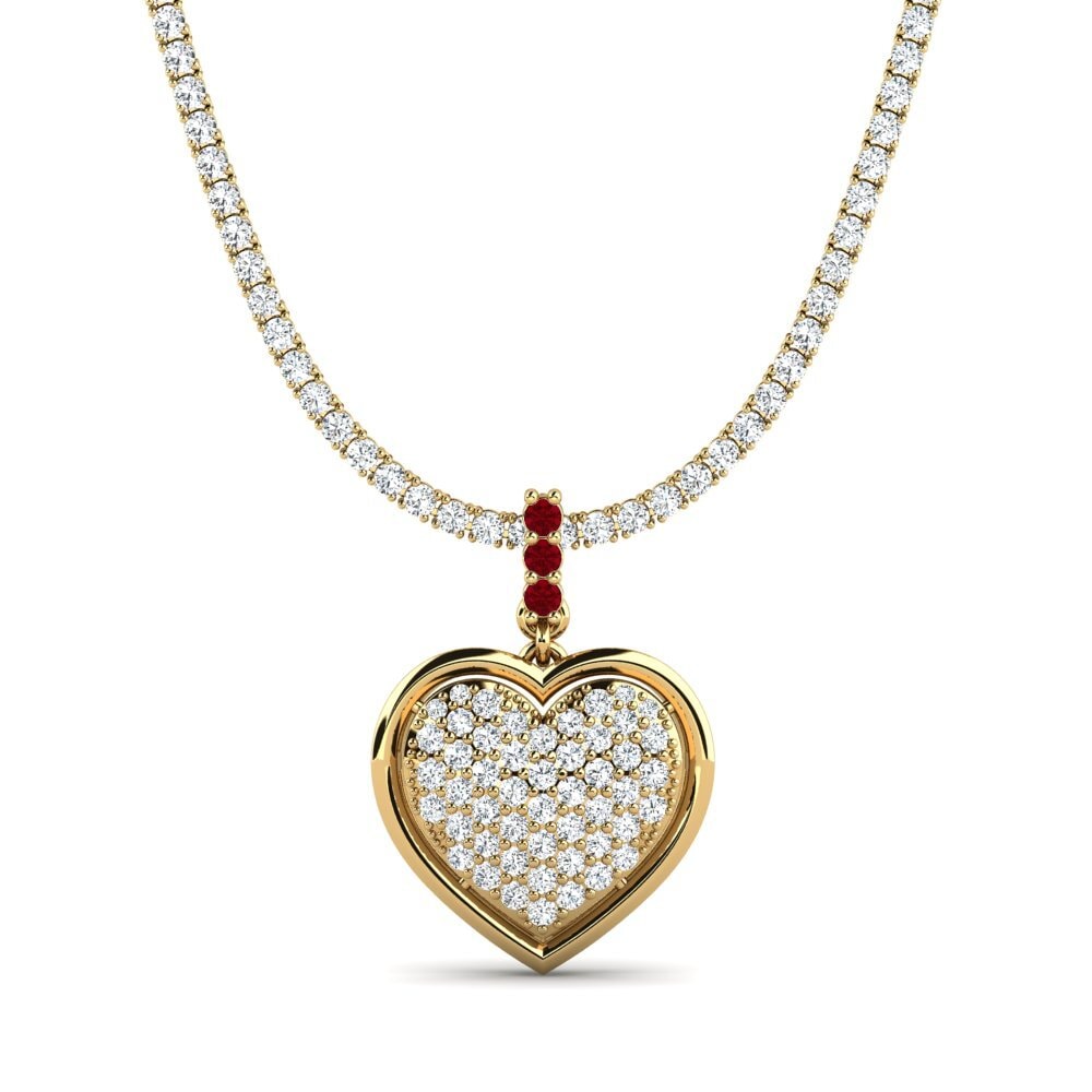 Red Zirconia Tennis Asterix