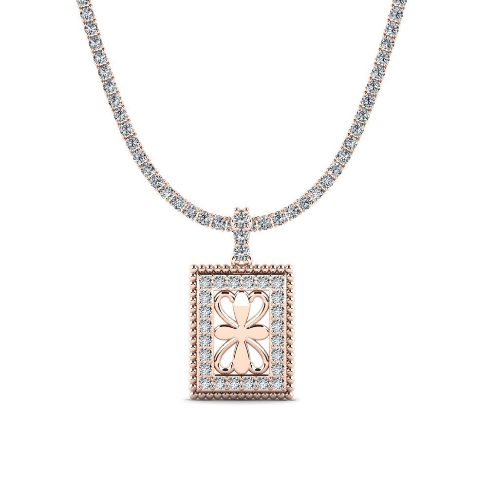 14k Oro Rosa Tennis Auboue