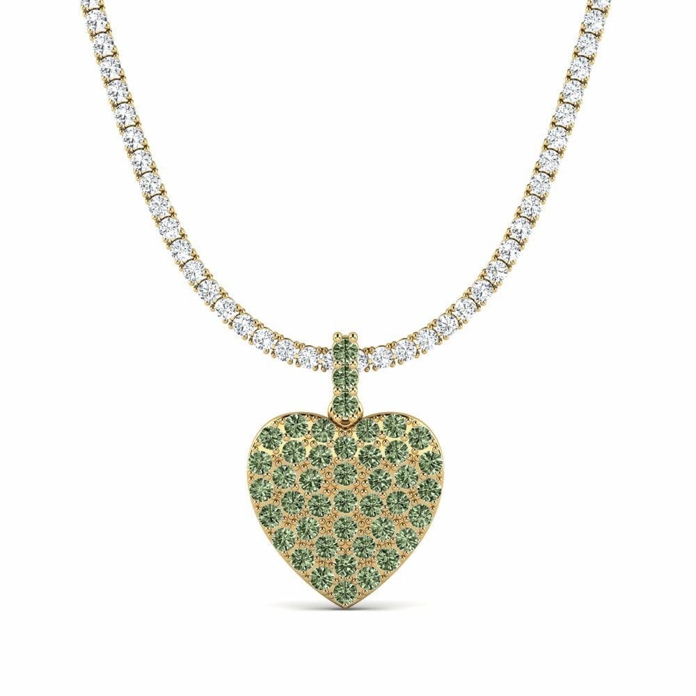 Green Diamond Tennis Flocke