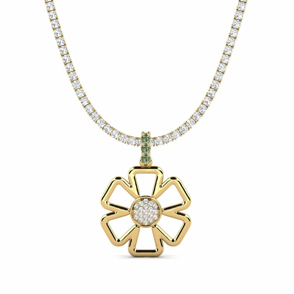 Green Diamond Tennis Gnitcatert