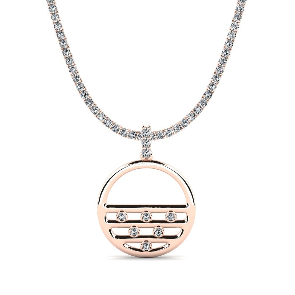 14k Oro Rosa Tennis Goulba