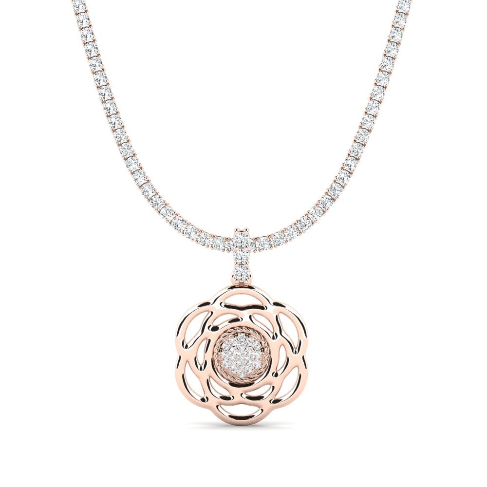 14k Oro Rosa Tennis Laitssec