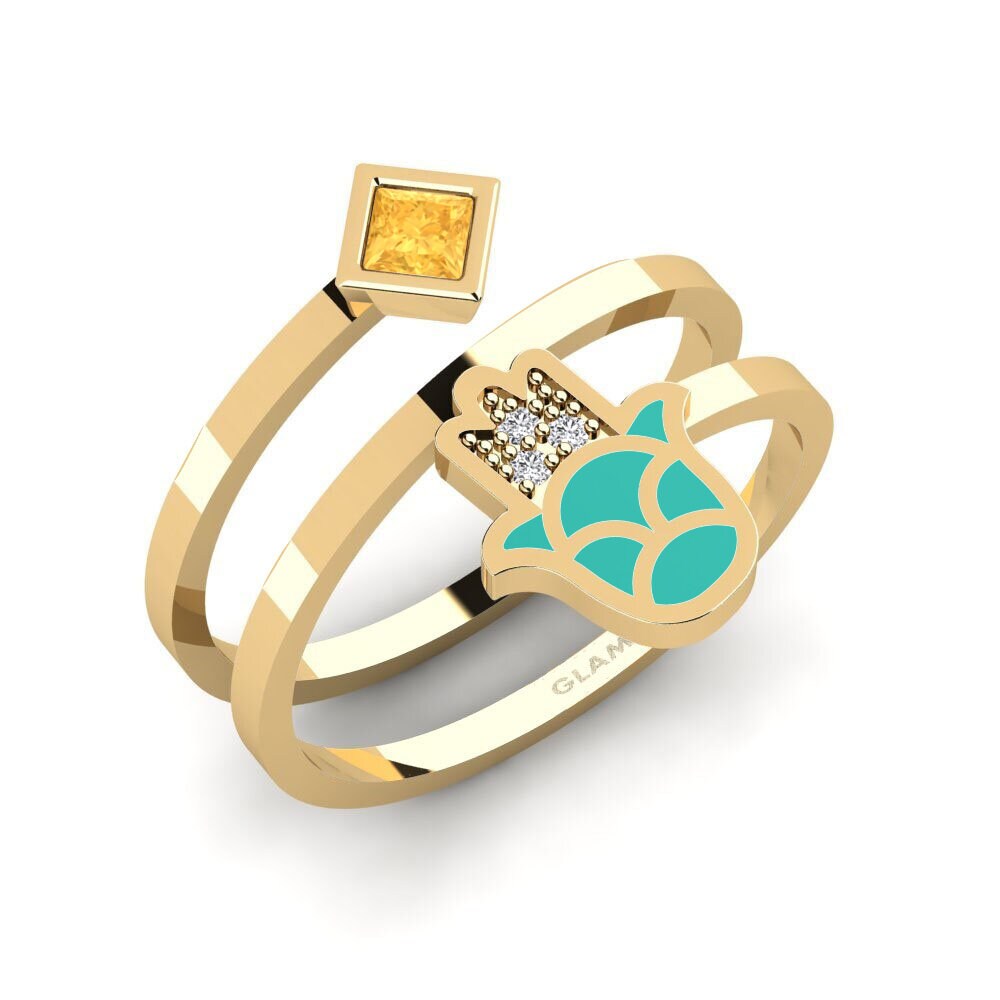 Citrine Ring Babeslea