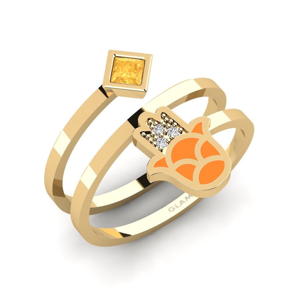 Citrine Bague Babeslea