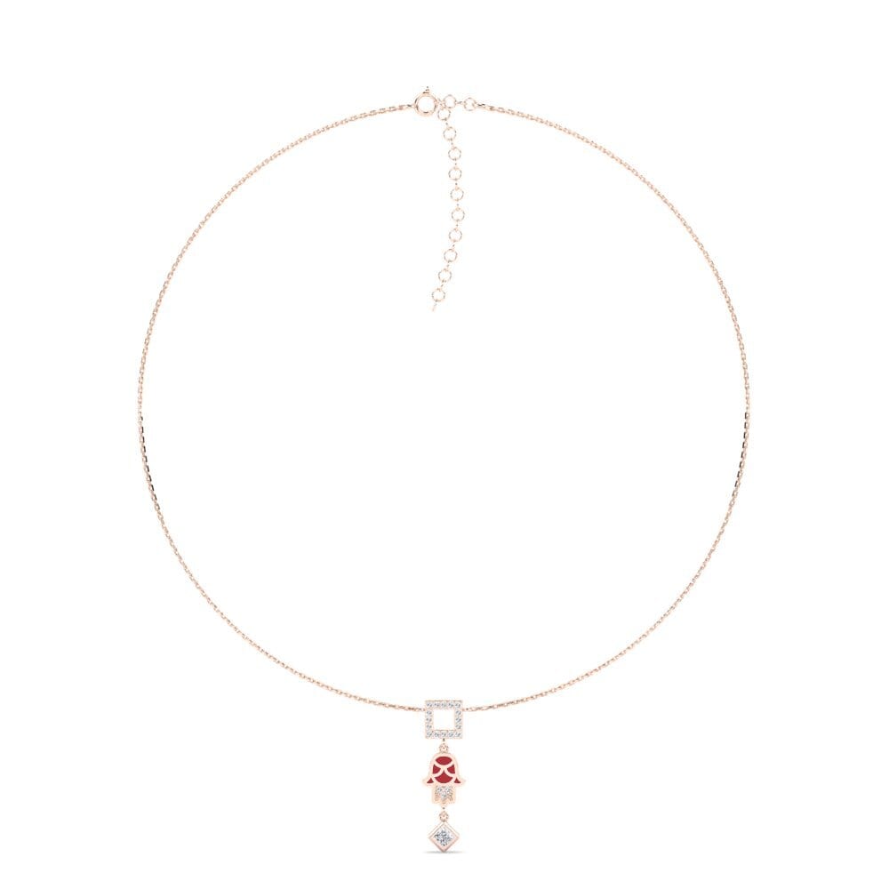 14ct Rose Gold Women's Choker Necklace Beskyddare