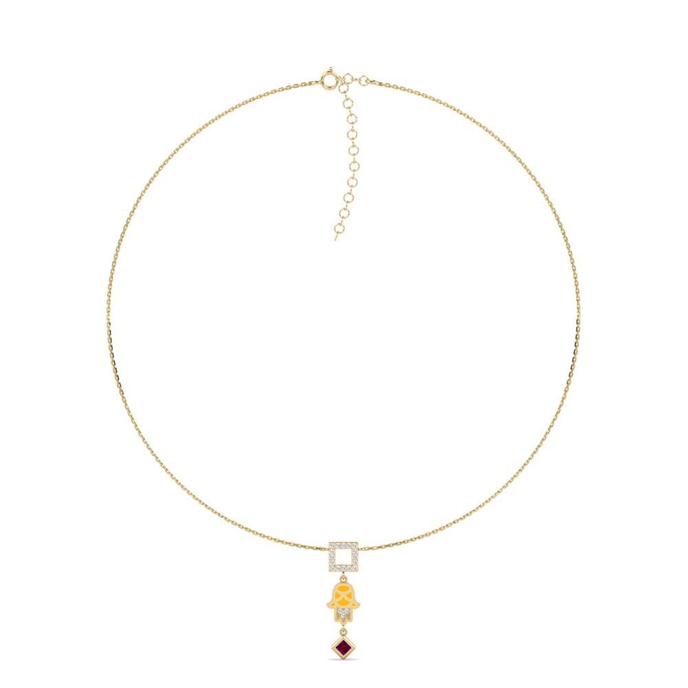 Rhodolite Garnet Women's Choker Necklace Beskyddare