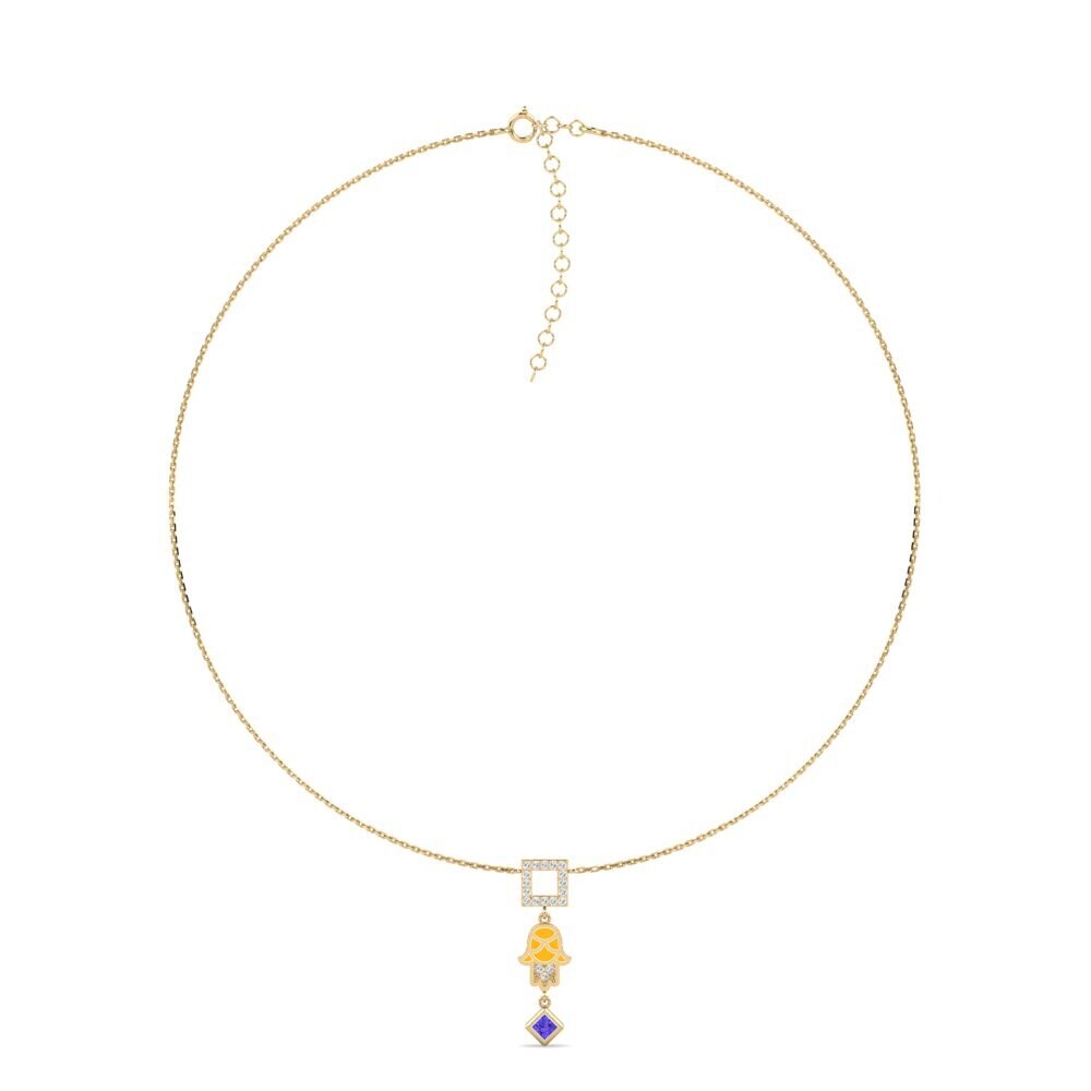 Tanzanite Women's Choker Necklace Beskyddare