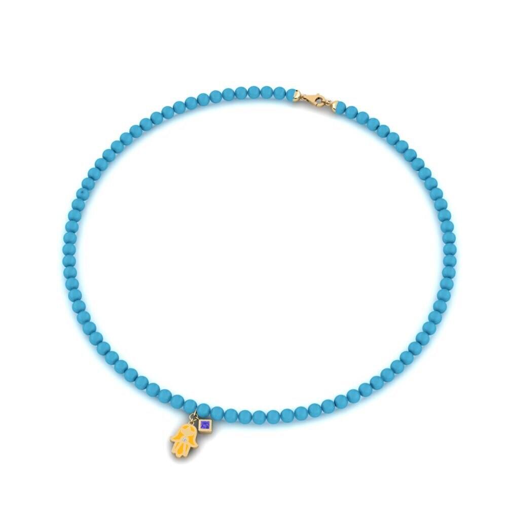 Tanzanite Women's Necklace Dionadoir