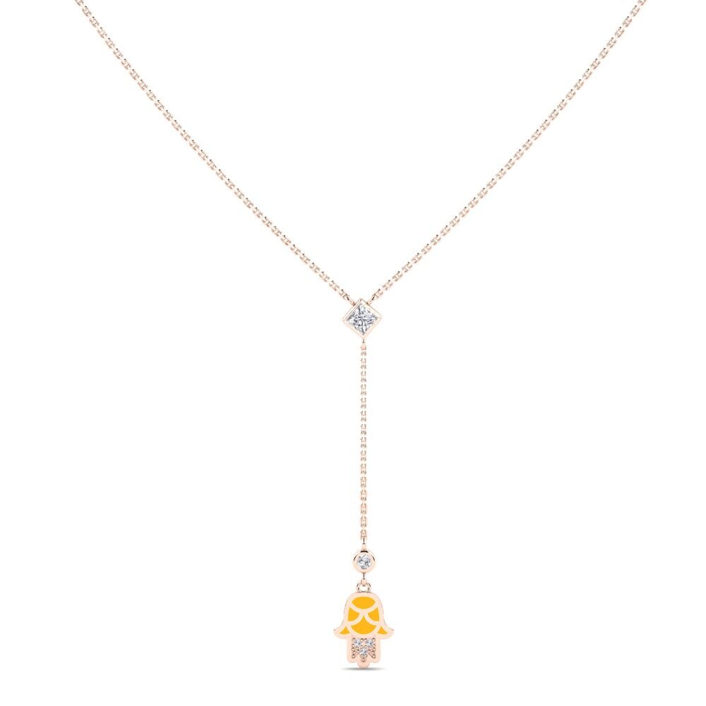 9ct Rose Gold Women's Necklace Doverie
