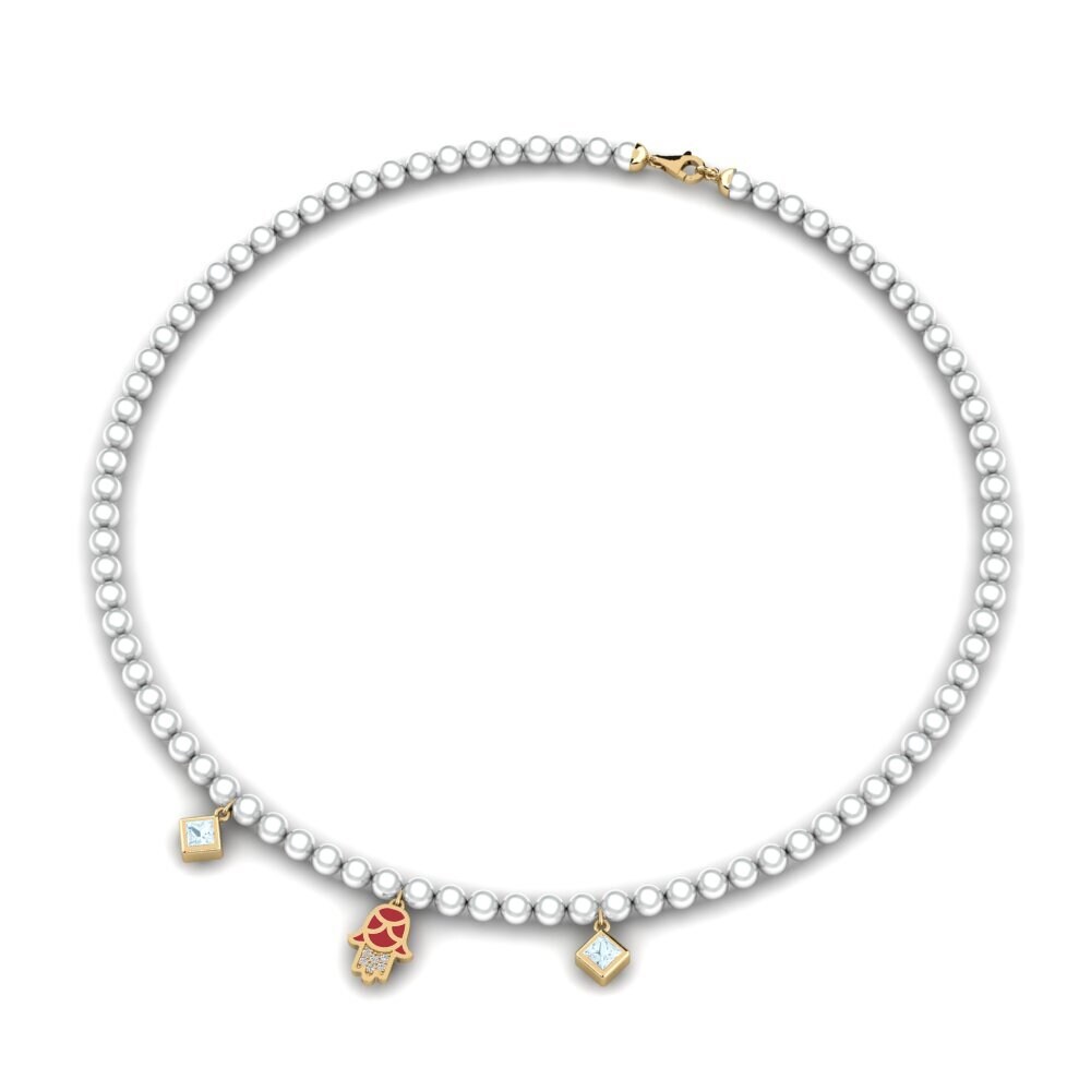 Aquamarine Women's Necklace Milinzi