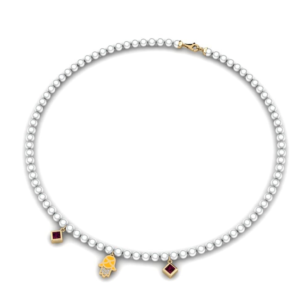 Rhodolite Garnet Women's Necklace Milinzi
