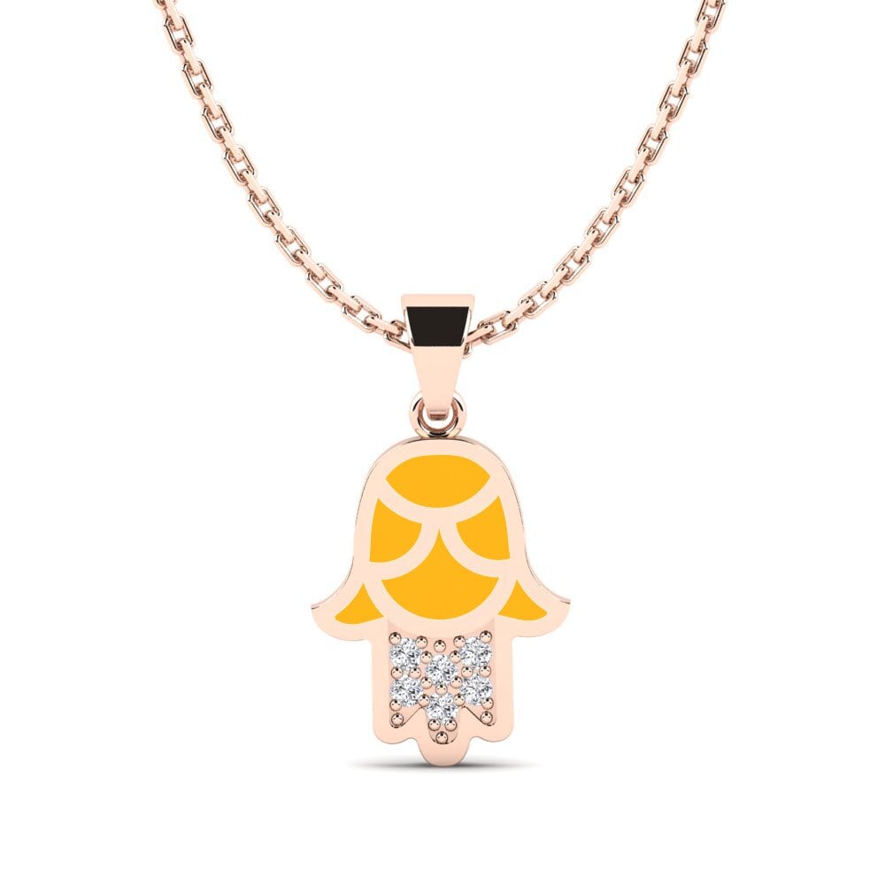9ct Rose Gold Women's Pendant Mphamvu