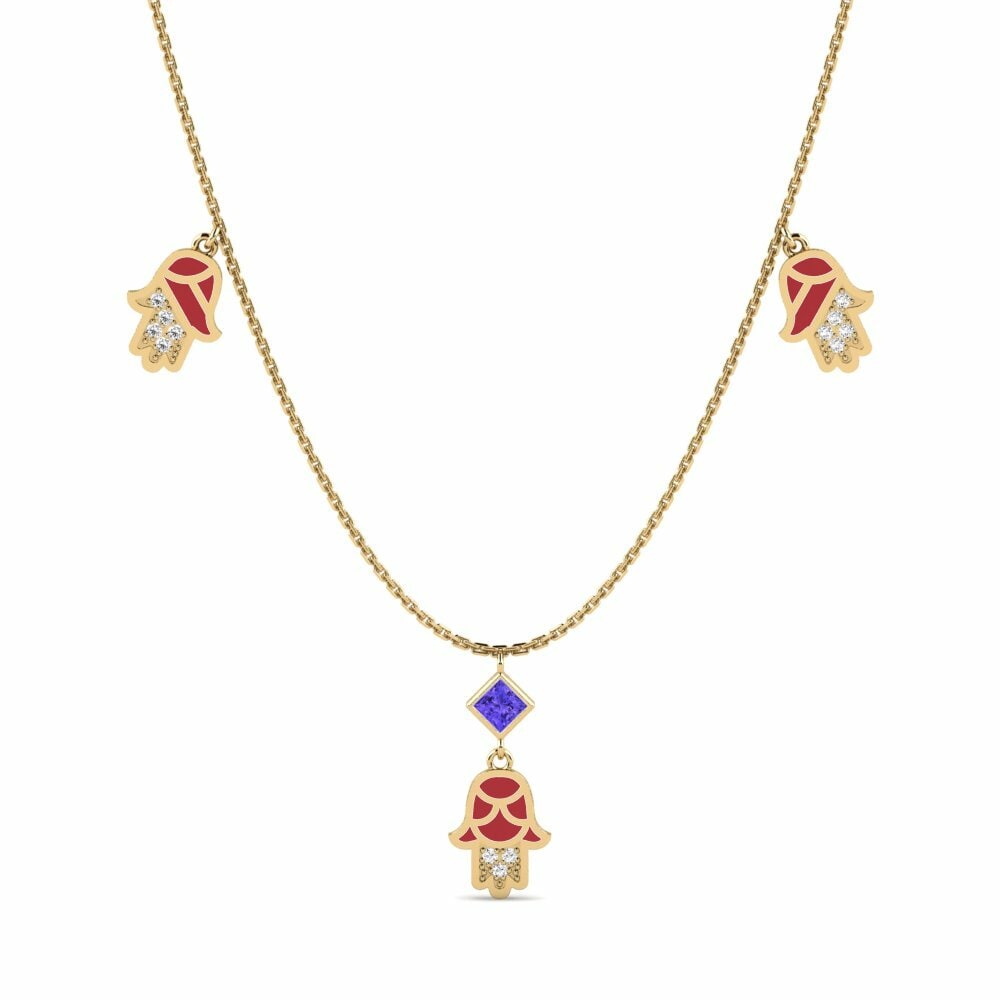 Tanzanite Women's Necklace Ndoba