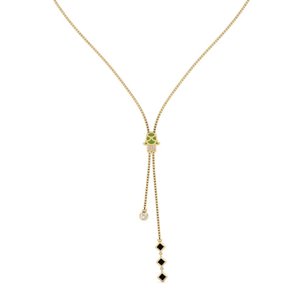Black Onyx Women's Necklace Protettur