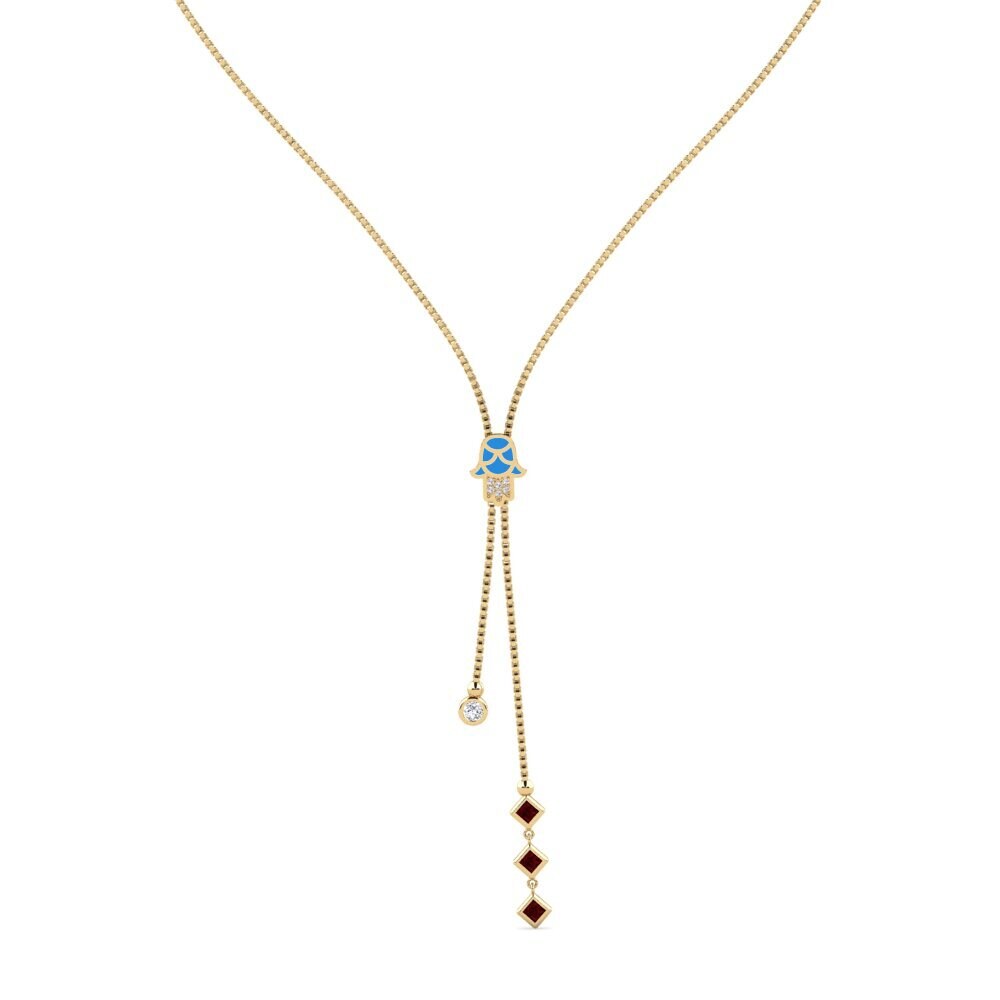 Garnet Women's Necklace Protettur