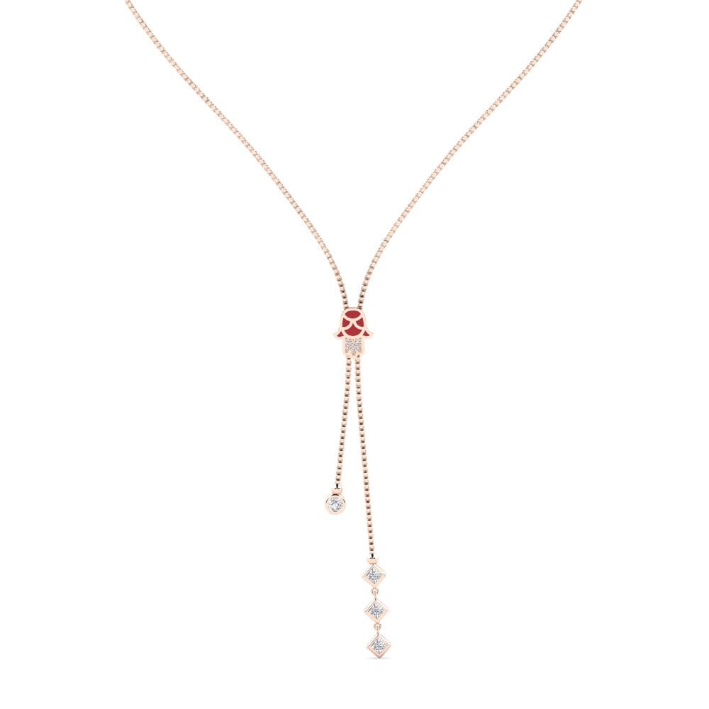 14ct Rose Gold Women's Necklace Protettur