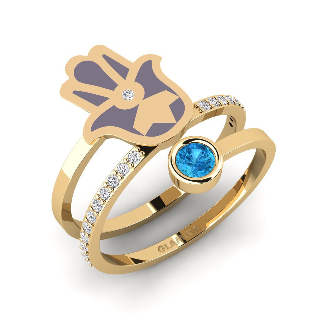 Blue Topaz Ring Puipui