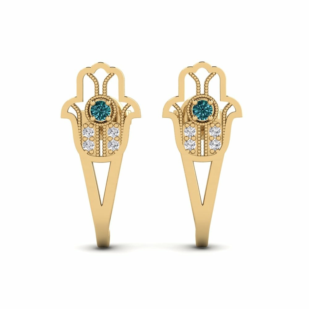 Blue Diamond Women's Earring Svitlo