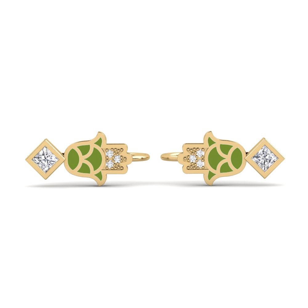 Climber Lab Grown Diamond Earrings