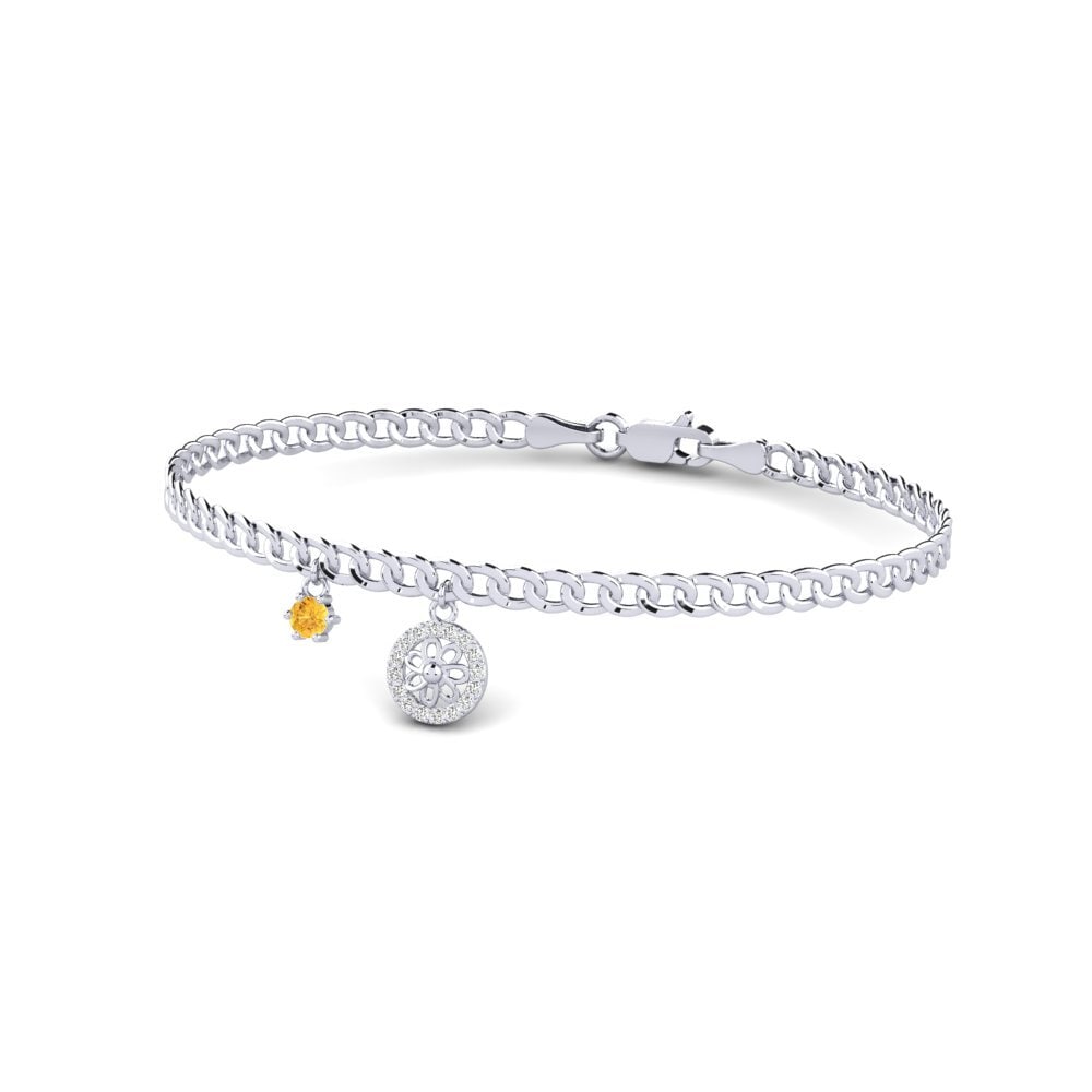 Citrine Women's Bracelet Aquillsi