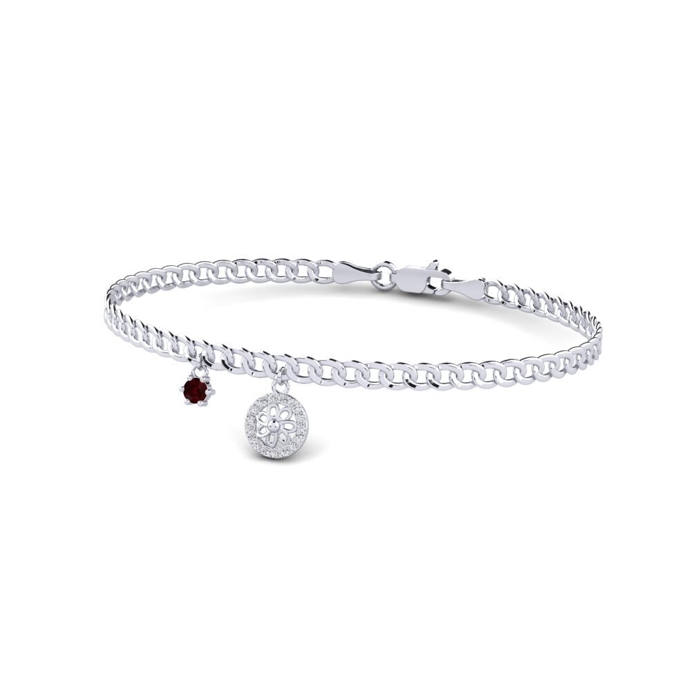 Garnet Women's Bracelet Aquillsi