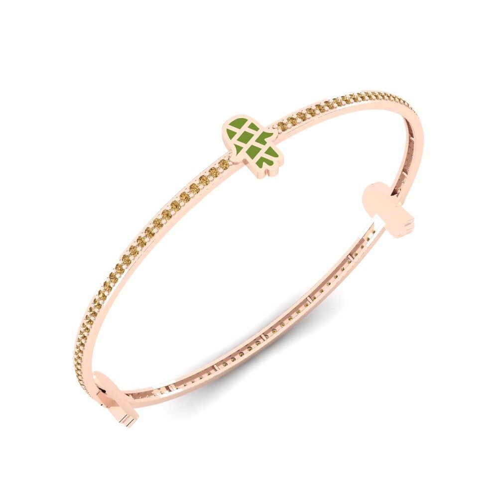 9k Oro Rosa Brazalete de mujer Beschermen