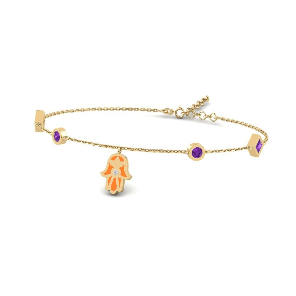 Améthyste Bracelet pour femme Blessi