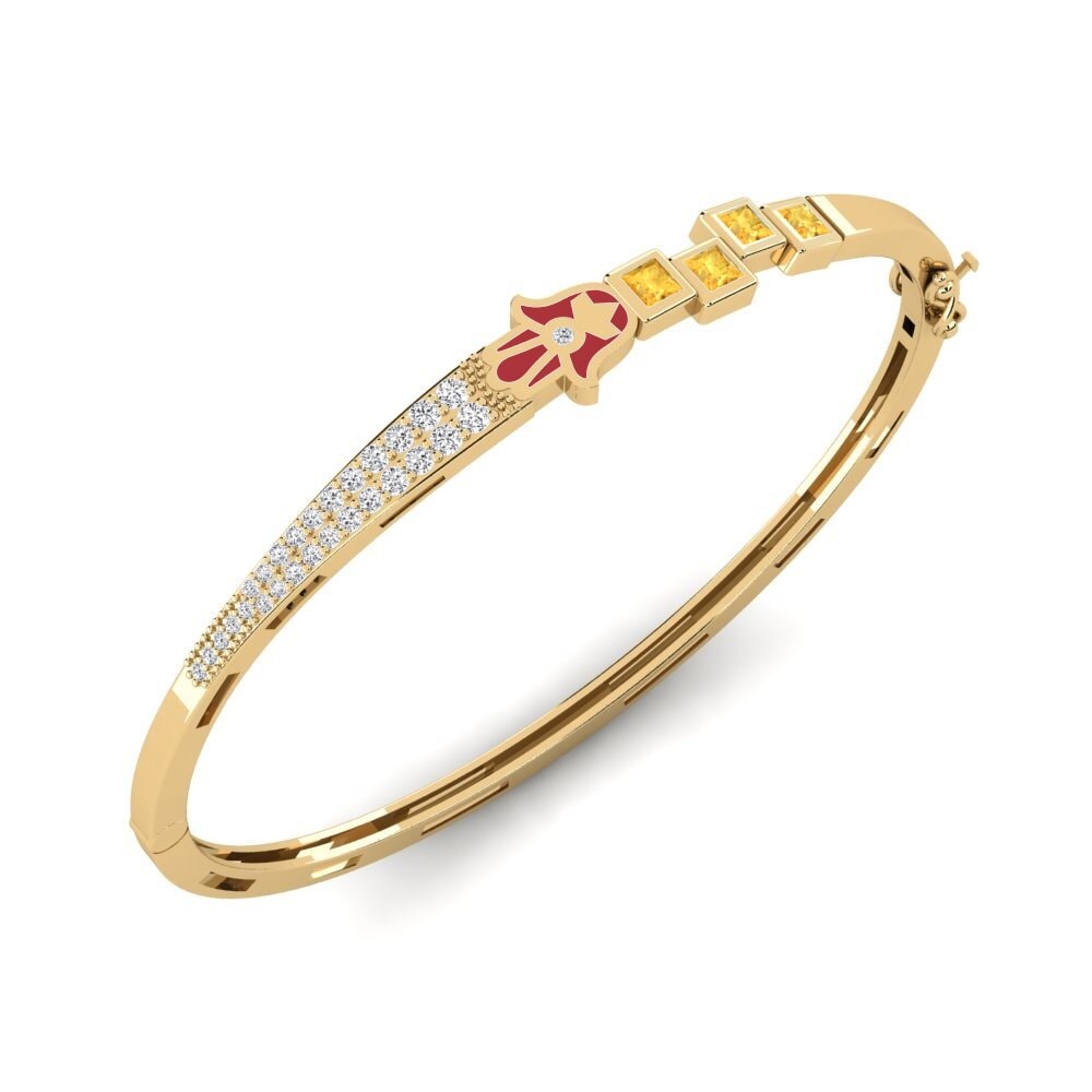 Citrine Women's Bangle Confido