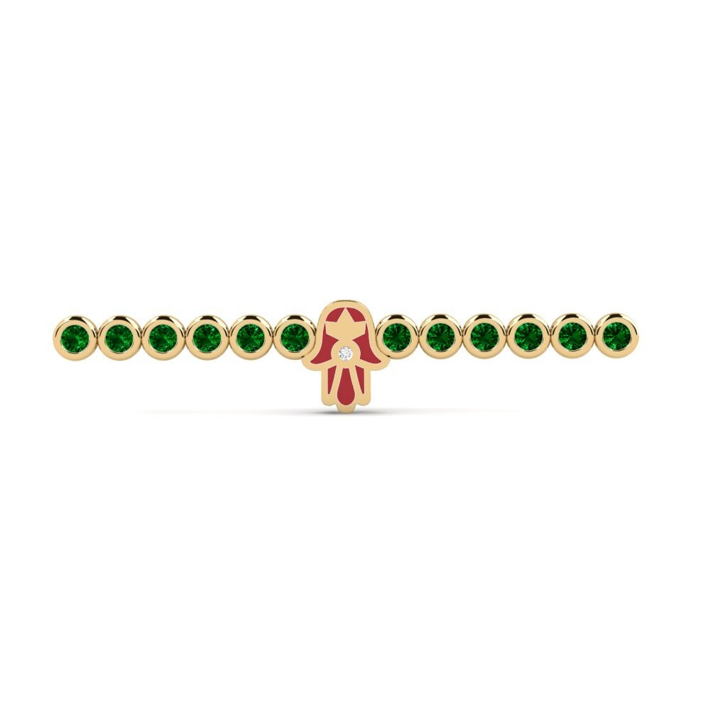 Circonita Verde Pinzas de Cabello Gehemmish