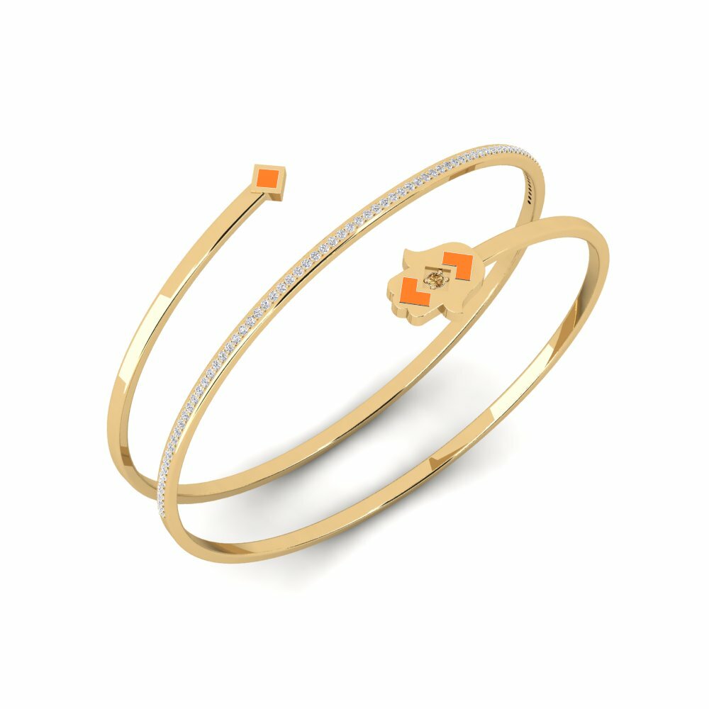 Diamant Brun Bracelet pour femme Hoeveel