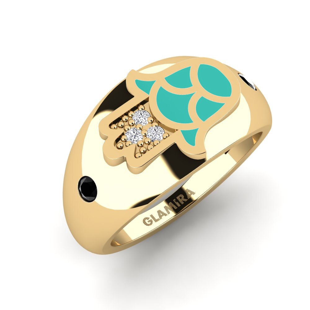 Black Onyx Pinky Ring Ilaali