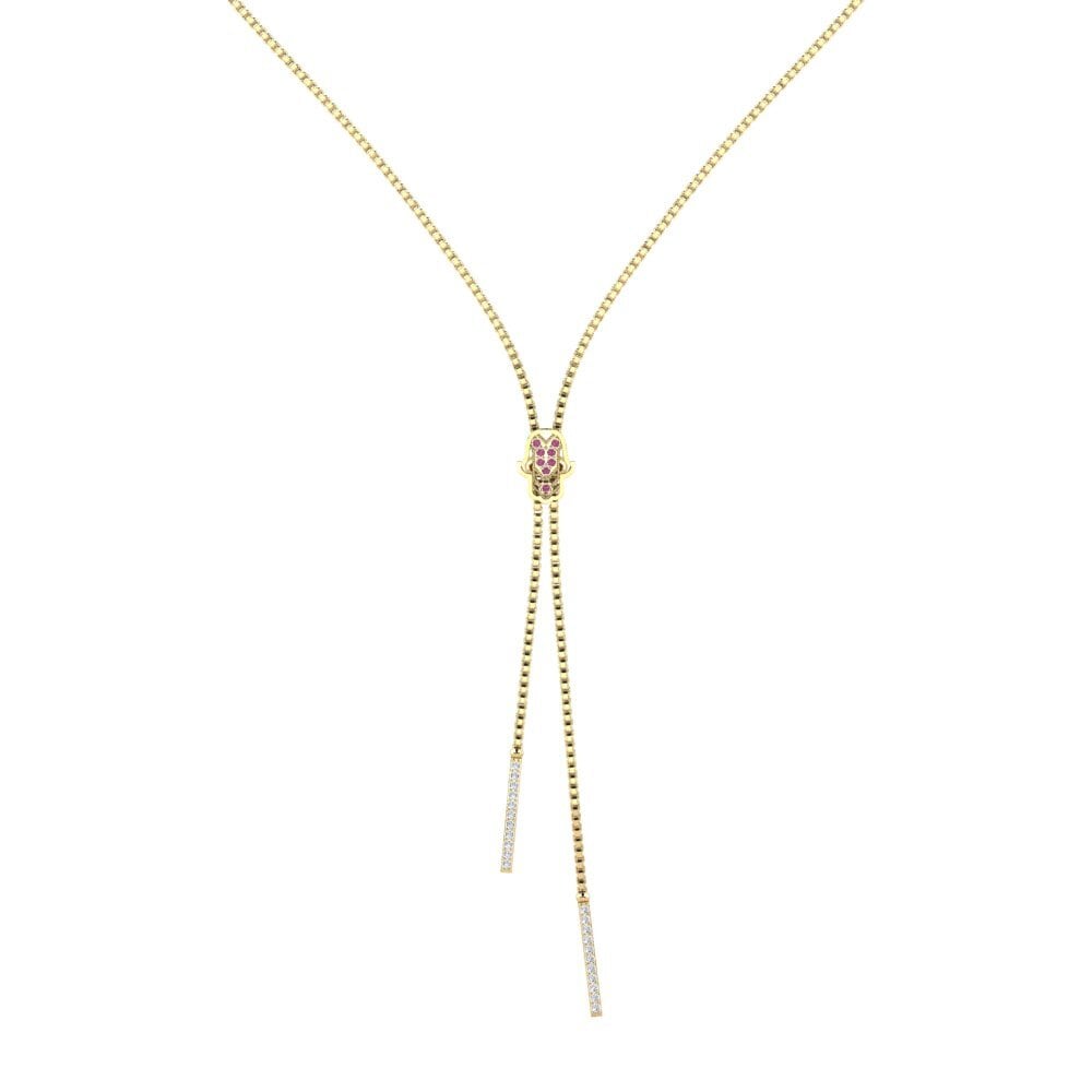 Rhodolite Garnet Women's Necklace Iwosan