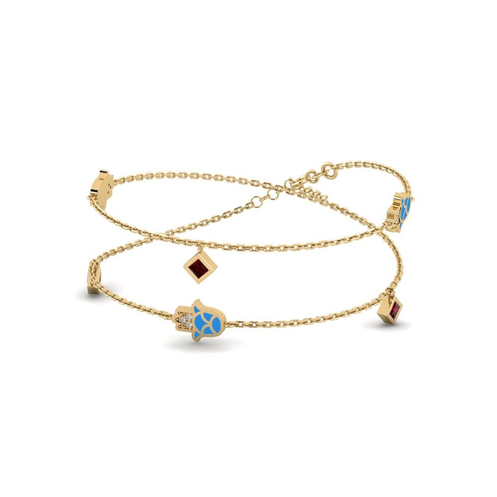 Garnet Women's Necklace Kaitsta
