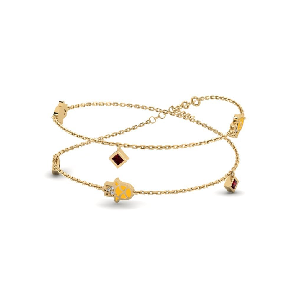 Garnet Women's Necklace Kaitsta
