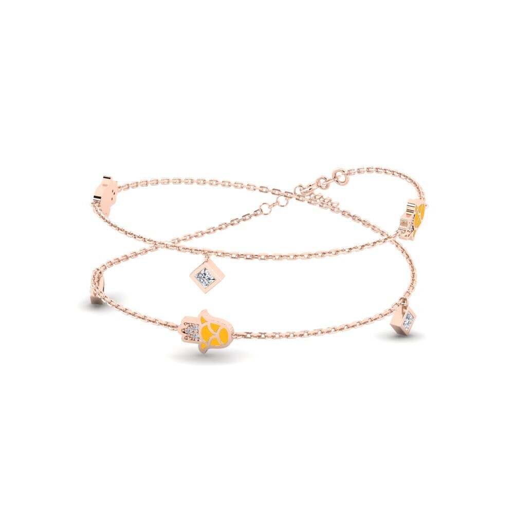 9ct Rose Gold Women's Necklace Kaitsta