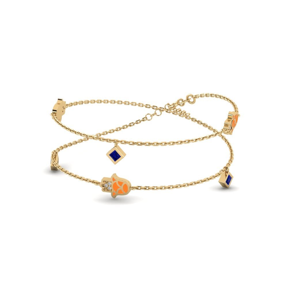 Zafiro Collar de Mujer Kaitsta