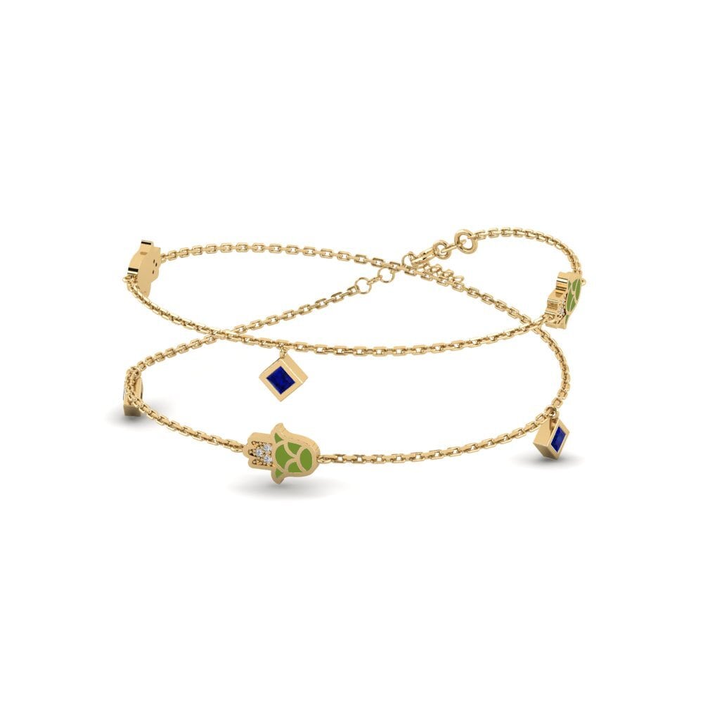 Sapphire Women's Necklace Kaitsta