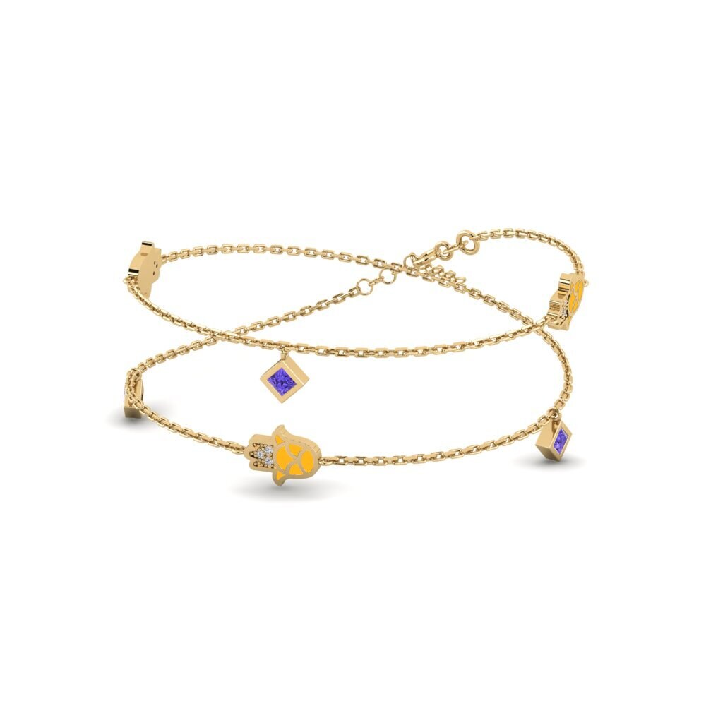 Tanzanite Women's Necklace Kaitsta
