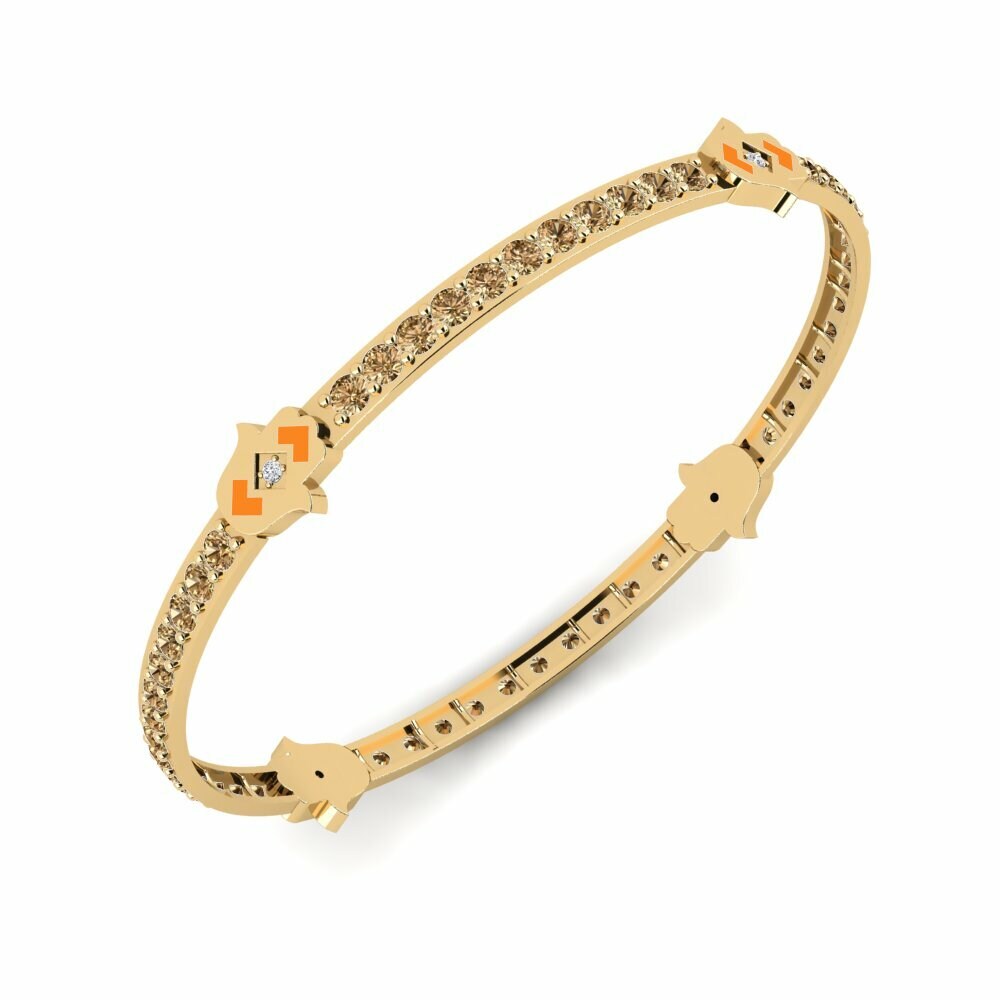 Diamant Brun Bracelet jonc femme Maar