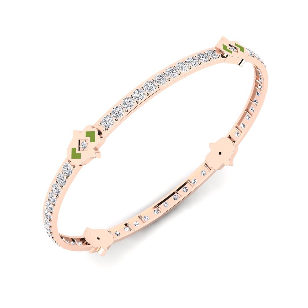 9k Oro Rosa Brazalete de mujer Maar